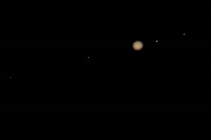 Jupiter et ses satellites.